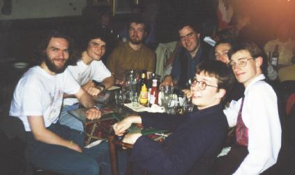 The Aaardvark 1995 group photo